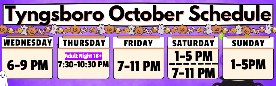 October Schedule Slider