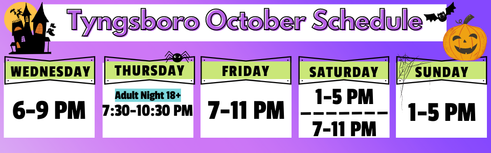 October Schedule Slider