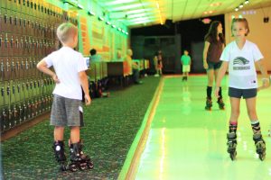 kids roller skating