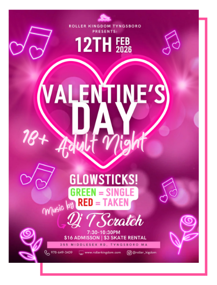 Roller Kingdom - Photo + Pink Box - Template (3)